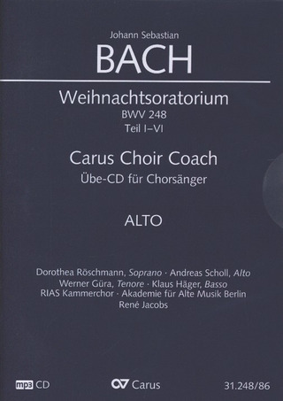 Johann Sebastian Bach - Weihnachtsoratorium – Carus Choir Coach