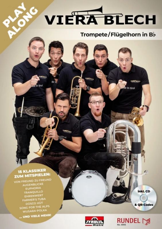 Viera Blech – Play Along: Trompete/Flügelhorn in Bb