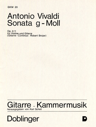 Antonio Vivaldi - Sonata g-moll op. 2/1