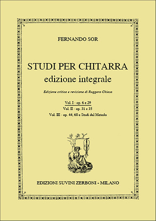 Fernando Sor - Studi Per Chitarra Vol. 1