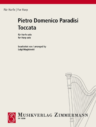 Pietro Domenico Paradisi - Toccata