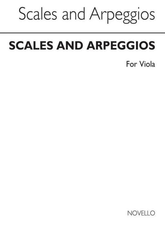 Scales And Arpeggios For Viola