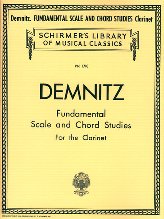 Friedrich Demnitz - Fundamental Scale and Chord Studies