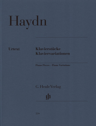 Joseph Haydn - Pièces pour piano – Variations pour piano