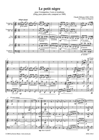 Claude Debussy: Le petit nègre