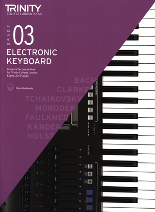 Trinity College London - Electronic Keyboard – Grade 3