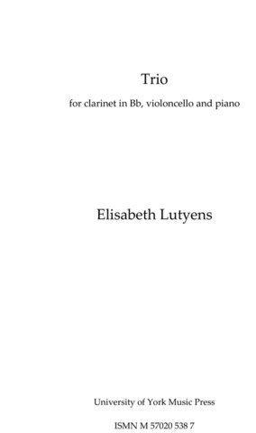 Elisabeth Lutyens - Trio Op.135