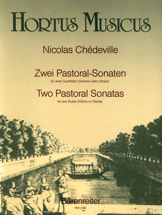 Chedeville Nicolas - Zwei Pastoral-Sonaten für zwei Flöten (Violinen, Oboen) c-Moll, C-Dur op. 8/3,6