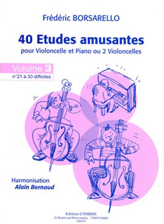 Frédéric Borsarello - Etudes amusantes (40) Vol.3 (21 à 30)