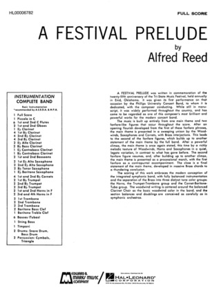 Alfred Reed: A Festival Prelude
