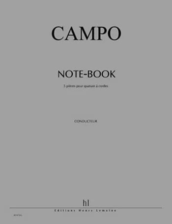 Régis Campo - Note-book