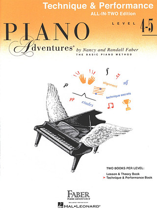 Nancy Faberm fl. - Piano Adventures All-In-Two Level 4-5 Tech & Perf