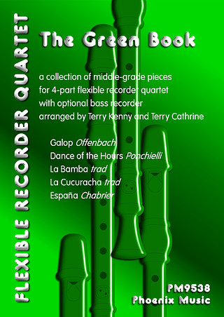 Various - The Green Book - Recorder quartet collection - medium