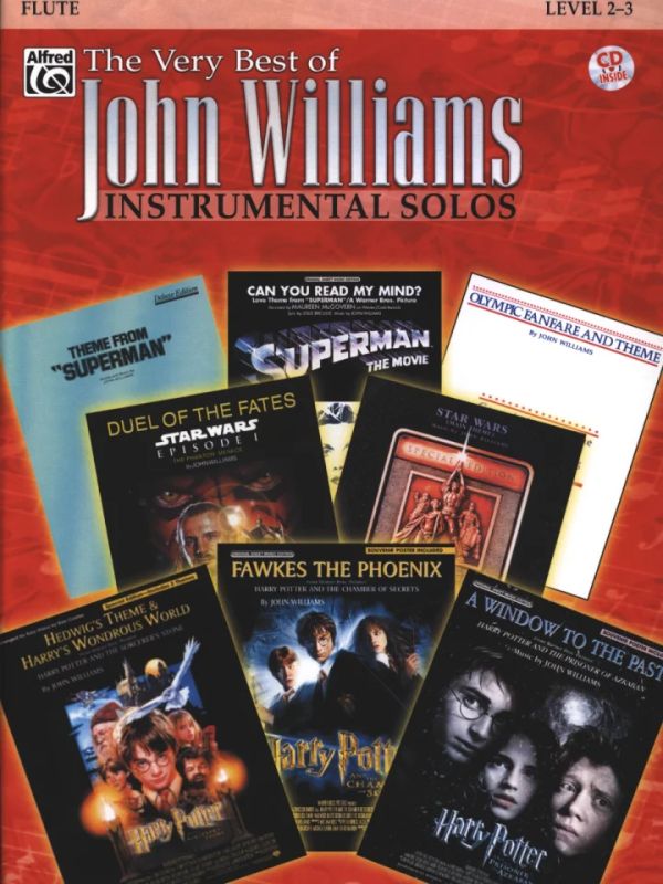 John Williams - Very Best Of Instrumental Solos Flute Bk/Cd