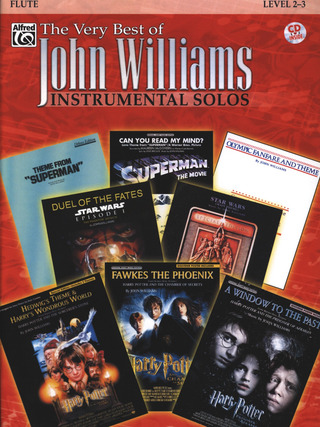 John Williams: Very Best Of Instrumental Solos Flute Bk/Cd