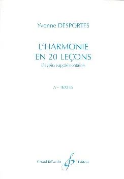 Yvonne Desportes - L'Harmonie En 20 Lecons