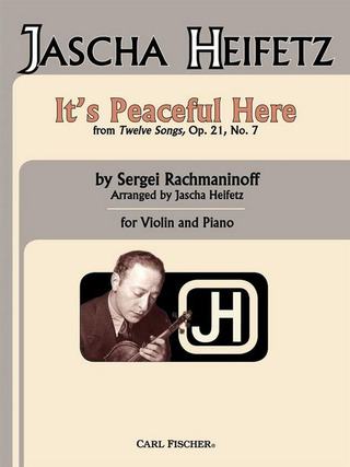 Sergei Rachmaninoff - It's peaceful here op. 21/7