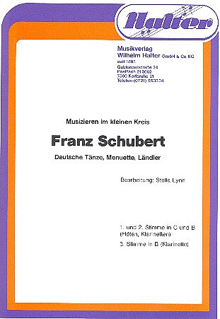 Franz Schubert - Deutsche Tänze, Menuette und Ländler