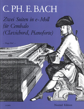 Carl Philipp Emanuel Bach - 2 Suiten in für Pianoforte (Cembalo, Clavichord). e-moll Wq 62 Nr. 12, Wq 65 Nr. 4