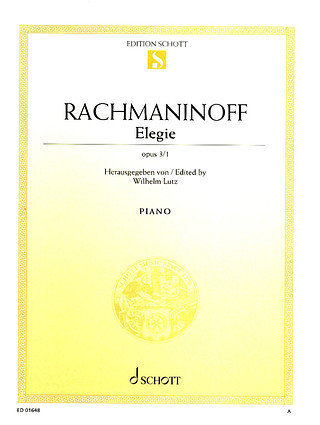 Sergei Rachmaninow - Elegy op. 3/1