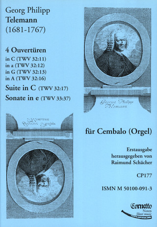 Georg Philipp Telemann - Suiten und Ouvertüren für Cembalo