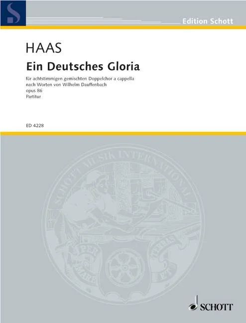 Joseph Haas - Ein Deutsches Gloria