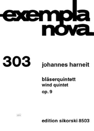 Harneit Johannes - Bläserquintett op. 9