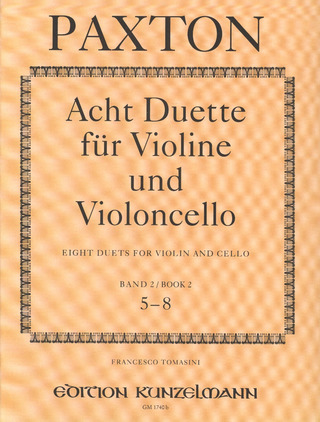 Stephen Paxton - Duette für Violine und Violoncello, Heft 2