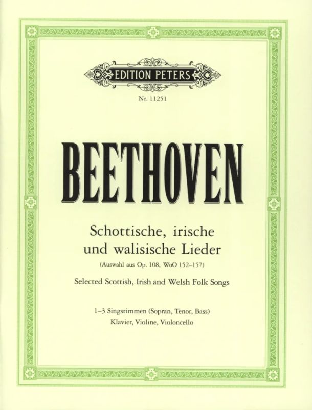Ludwig van Beethoven - Schottische, irische und walisische Lieder