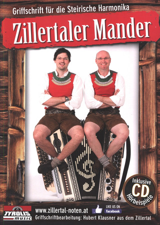 Zillertaler Mander - SONGBUCH