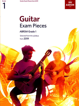 ABRSM: Guitar Exam Pieces From 2019 - Grade 1 (Book)