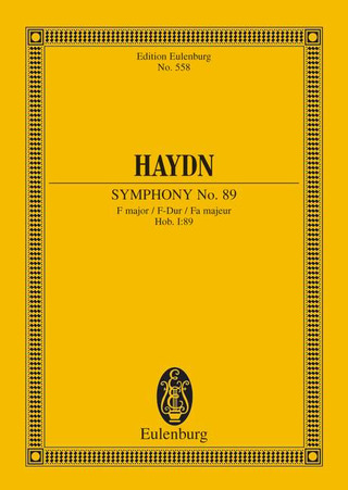 Joseph Haydn - Symphony No. 89 F major