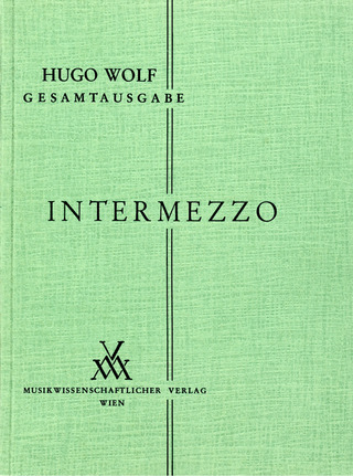 Hugo Wolf: Intermezzo (1886) Es-Dur