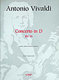 Antonio Vivaldi - Concerto D-Dur Rv 93 F 12/15 T 62