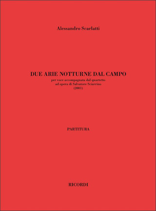 Alessandro Scarlatti - Due arie notturne dal campo