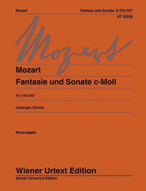 Wolfgang Amadeus Mozart - Fantasia and Sonata c-minor KV 475/457