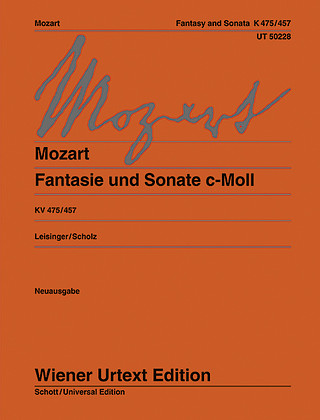 Wolfgang Amadeus Mozart: Fantasia and Sonata c-minor KV 475/457