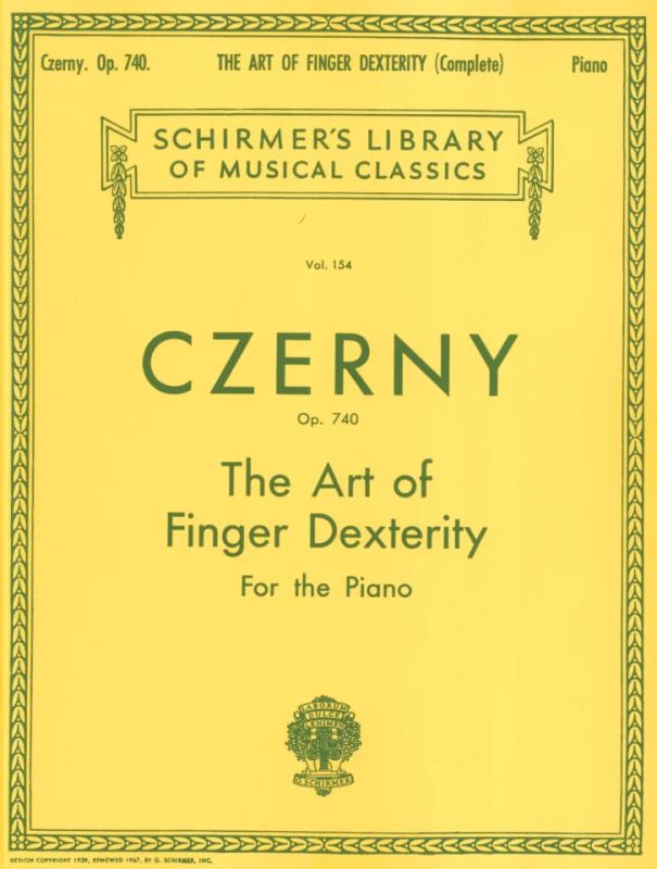 Carl Czernym fl. - Art of Finger Dexterity, Op. 740 (Complete)