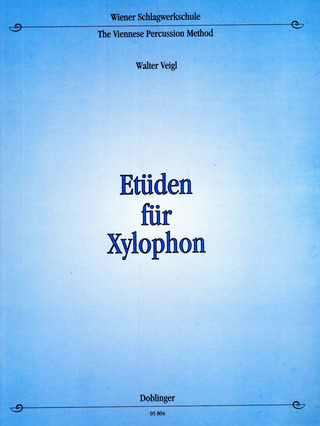Walter Veigl - Etüden für Xylophon