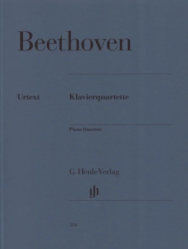 Ludwig van Beethoven - Klavierquartette