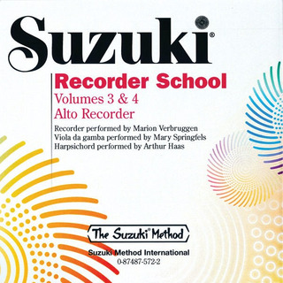 Suzuki Recorder School 3&4