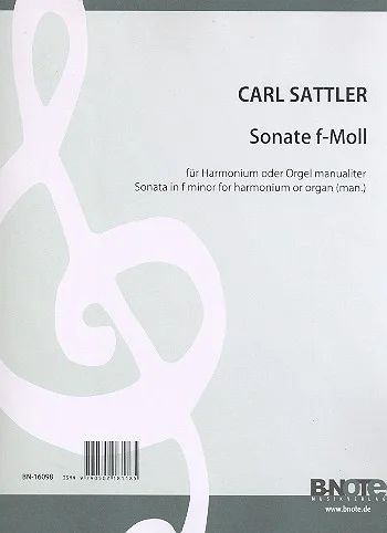 Carl Sattler - Sonata in F minor op. 19