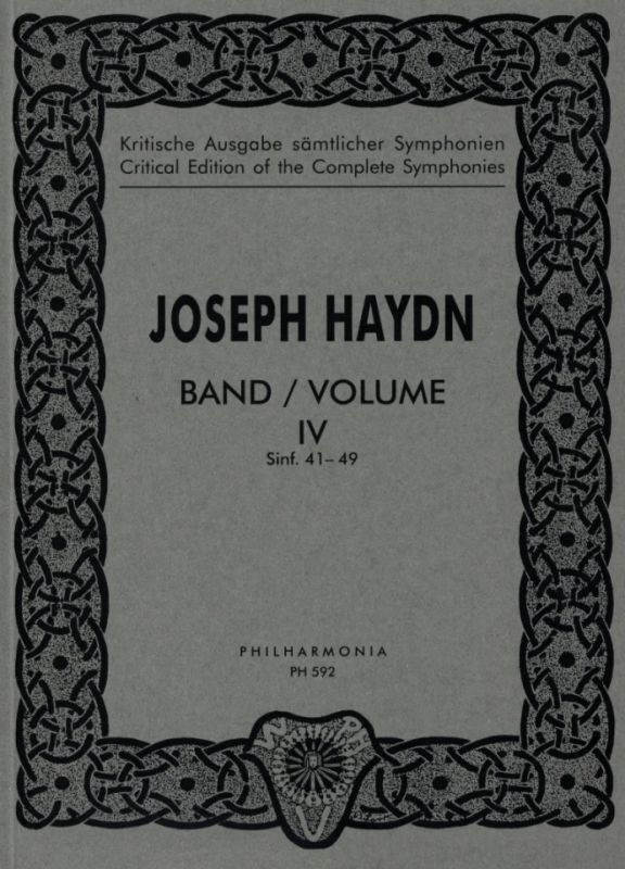 Joseph Haydn - Symphonien Nr. 41-49 Band 4