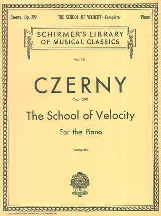 Carl Czerny - The School of Velocity op. 299