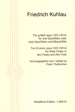 Friedrich Kuhlau - Trio G-moll op 13/2