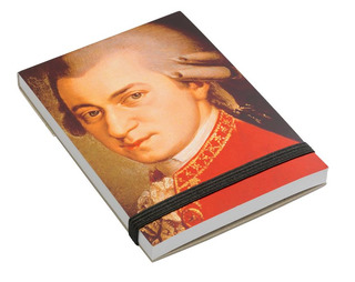 Notepad Mozart Portrait