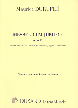 Maurice Duruflé - Messe "Cum Jubilo" op. 11
