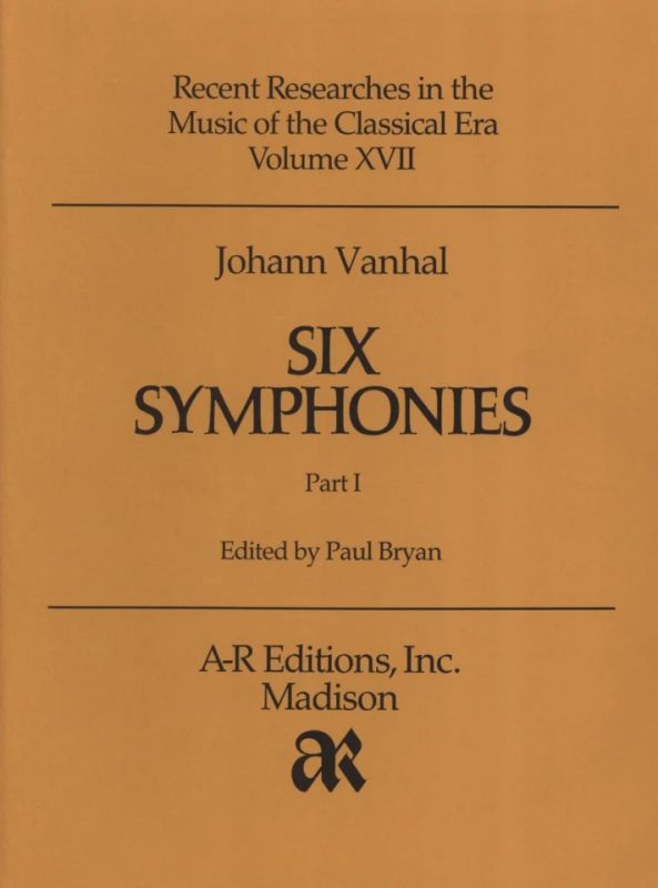 Johann Baptist Vanhal - Six Symphonies 1