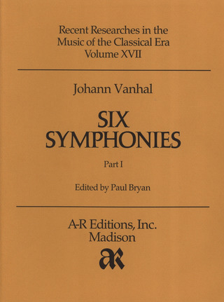 Johann Baptist Vanhal - Six Symphonies 1