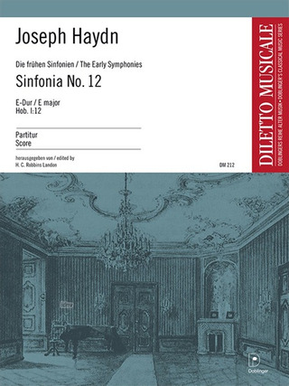 Joseph Haydn - Sinfonia Nr. 12 E-Dur Hob. I:12